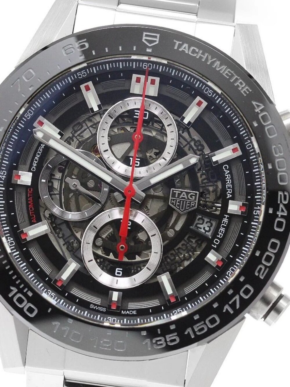 TAG HEUER Carrera CAR2A1W-0 Calibre Heuer 01 Date Automatic Men's Watch_972320